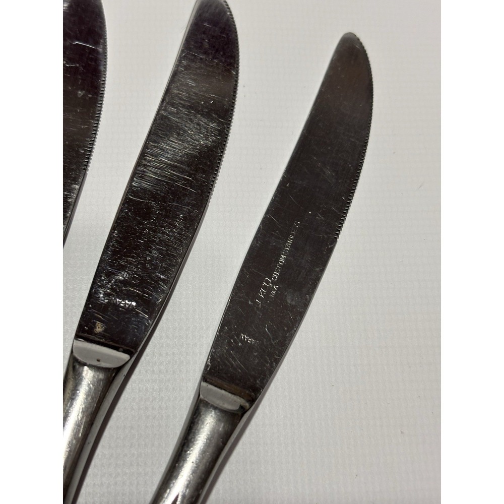 Ekco Eterna Santiago Pattern Stainless Silverware Flatware Set 61 Pieces Vintage - Picture 8 of 10